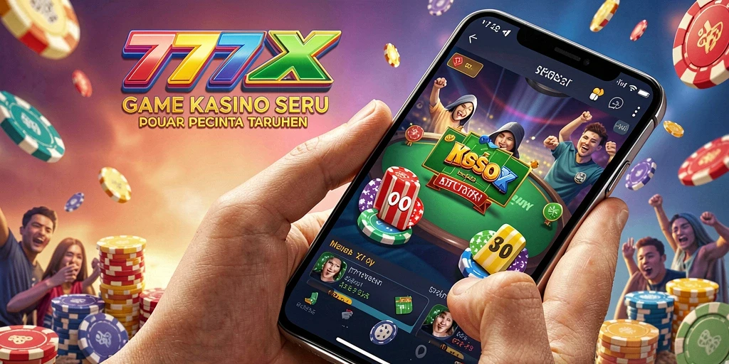 Screenshot gameplay 777ZX menampilkan slot dan permainan meja kasino.