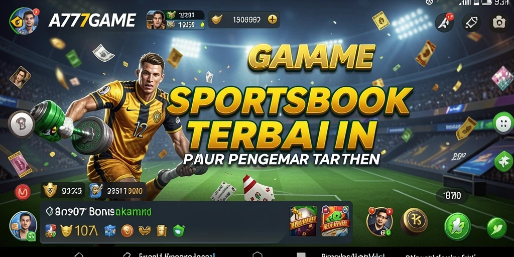 Tampilan gameplay menarik dari A777GAME dengan berbagai pilihan taruhan olahraga.