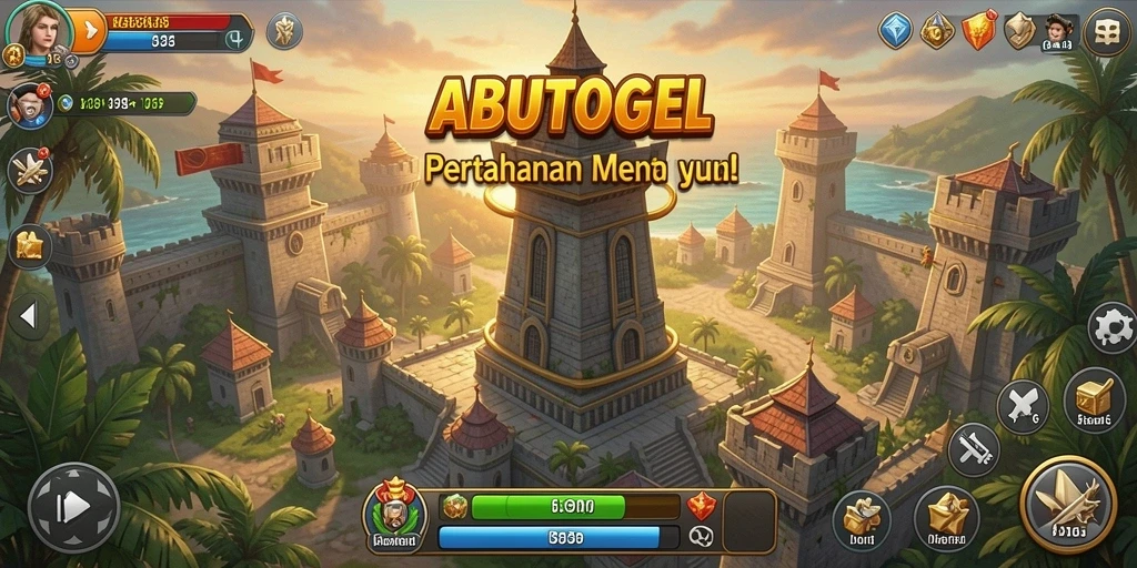 Gameplay strategis ABUTOGEL yang menegangkan dan menyenangkan.