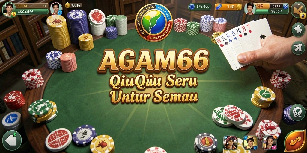 Tampilan menarik dari gameplay QiuQiu AGAM66.