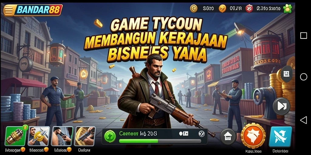 Tampilan gameplay strategis dalam BANDAR88 yang memikat.