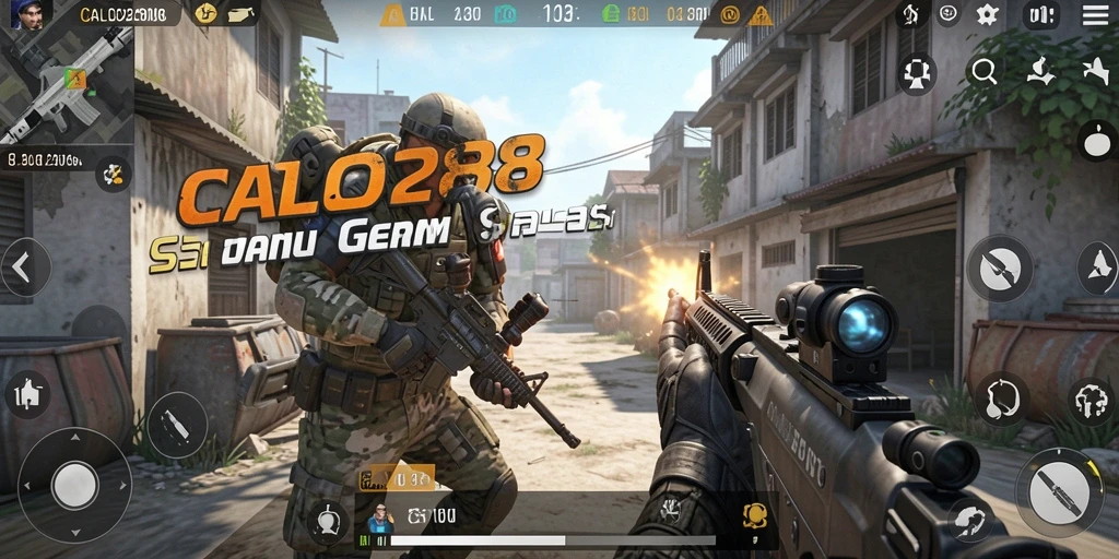 Gameplay mendebarkan dengan grafik memukau di CALO288.