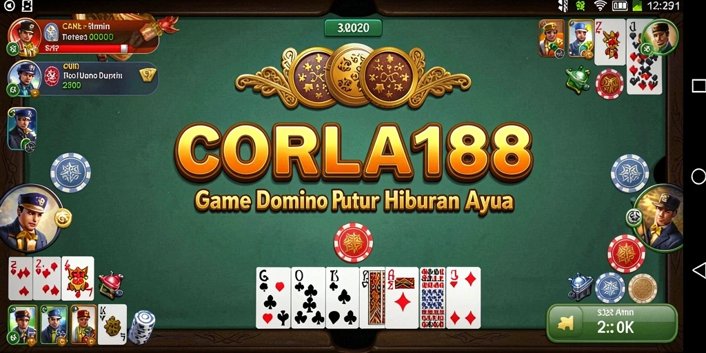 Tampilan gameplay Domino yang seru di CORLA188.
