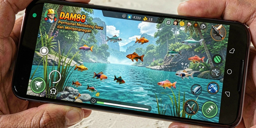 Gameplay seru di DAM88 dengan suasana memancing yang realistis.