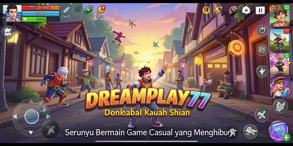 Screenshot gameplay seru dari DREAMPLAY77 yang menghibur.