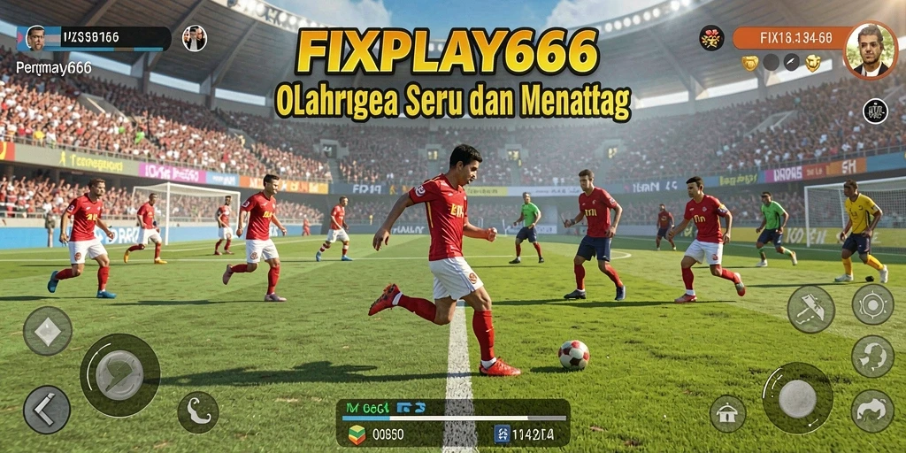 Lihat aksi mendebarkan dari gameplay FIXPLAY666 yang penuh semangat olahraga.