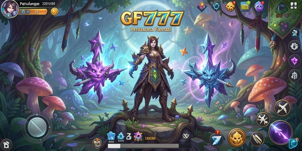 Tampilan gameplay GF777 yang menakjubkan di dunia petualangan.