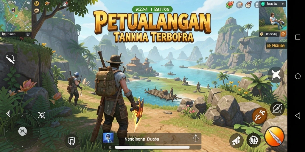 Gameplay K234 yang mendebarkan dalam dunia terbuka.