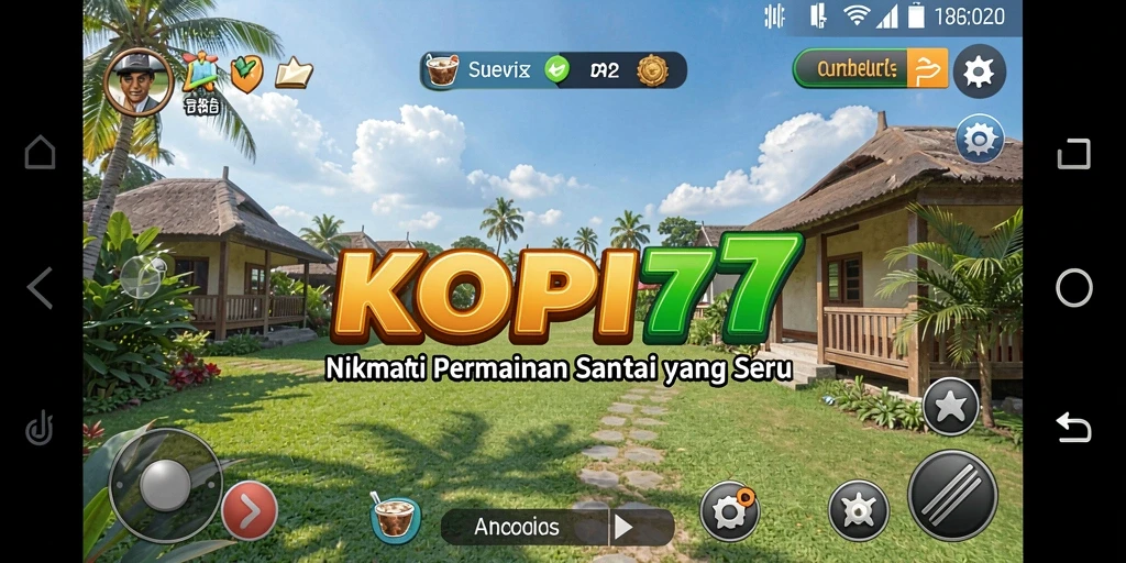 Tampilan seru gameplay KOPI77 yang menghibur dan menenangkan.