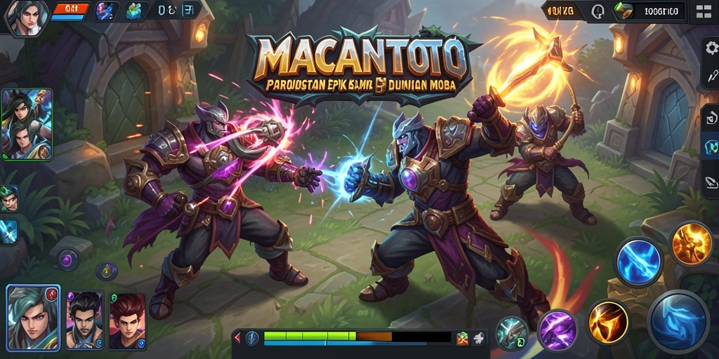 Tangkapan layar permainan <strong>MACANTOTO</strong> dengan grafis menakjubkan dan aksi seru.
