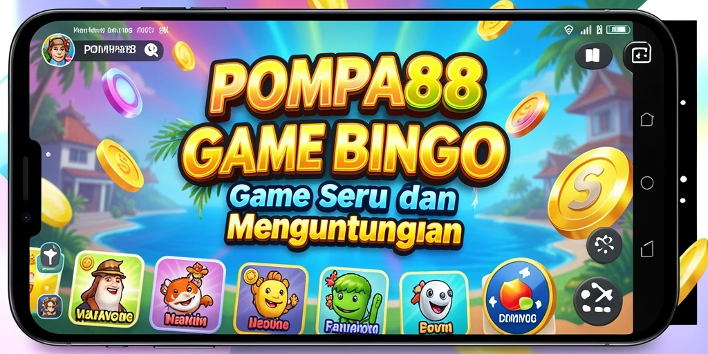 Tampilan seru gameplay Bingo di POMPA88.