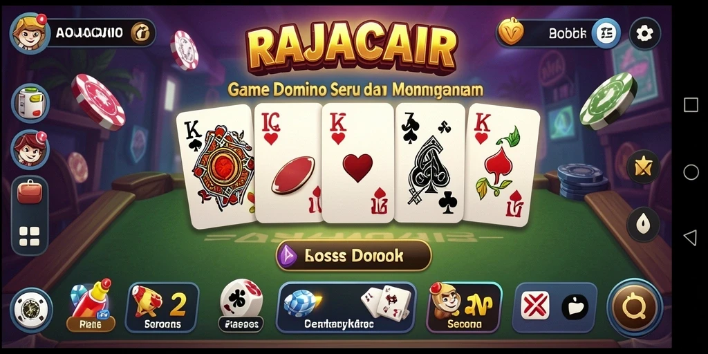 Tampilan gameplay seru dan kompetitif di RAJACAIR