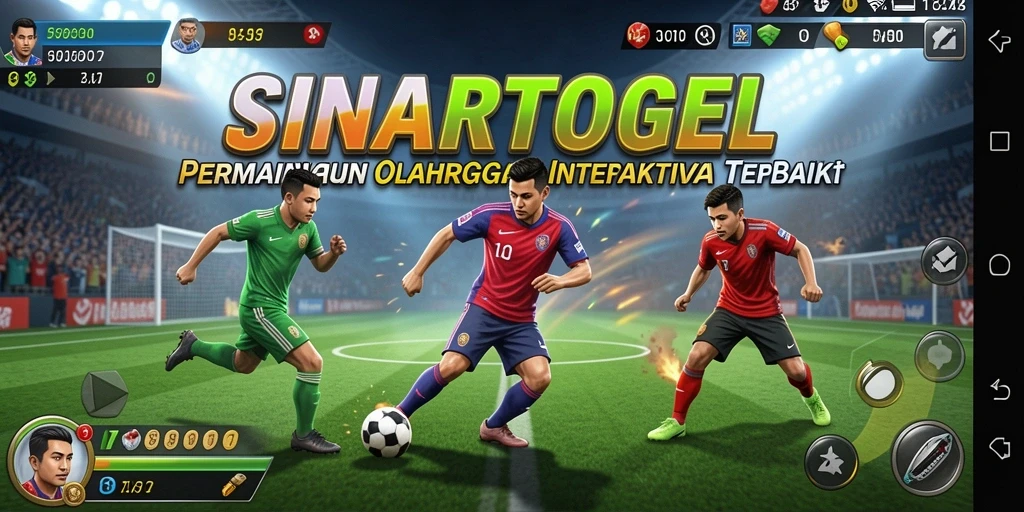 Tampilan gameplay SINARTOGEL yang menarik dalam aksi olahraga.