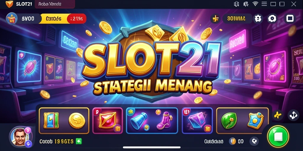 Screenshot menunjukkan aksi seru dalam game SLOT21 dengan tantangan strategi.