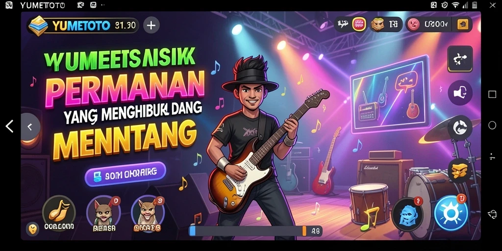 Tampilan gameplay YUMETOTO yang menarik dan interaktif.